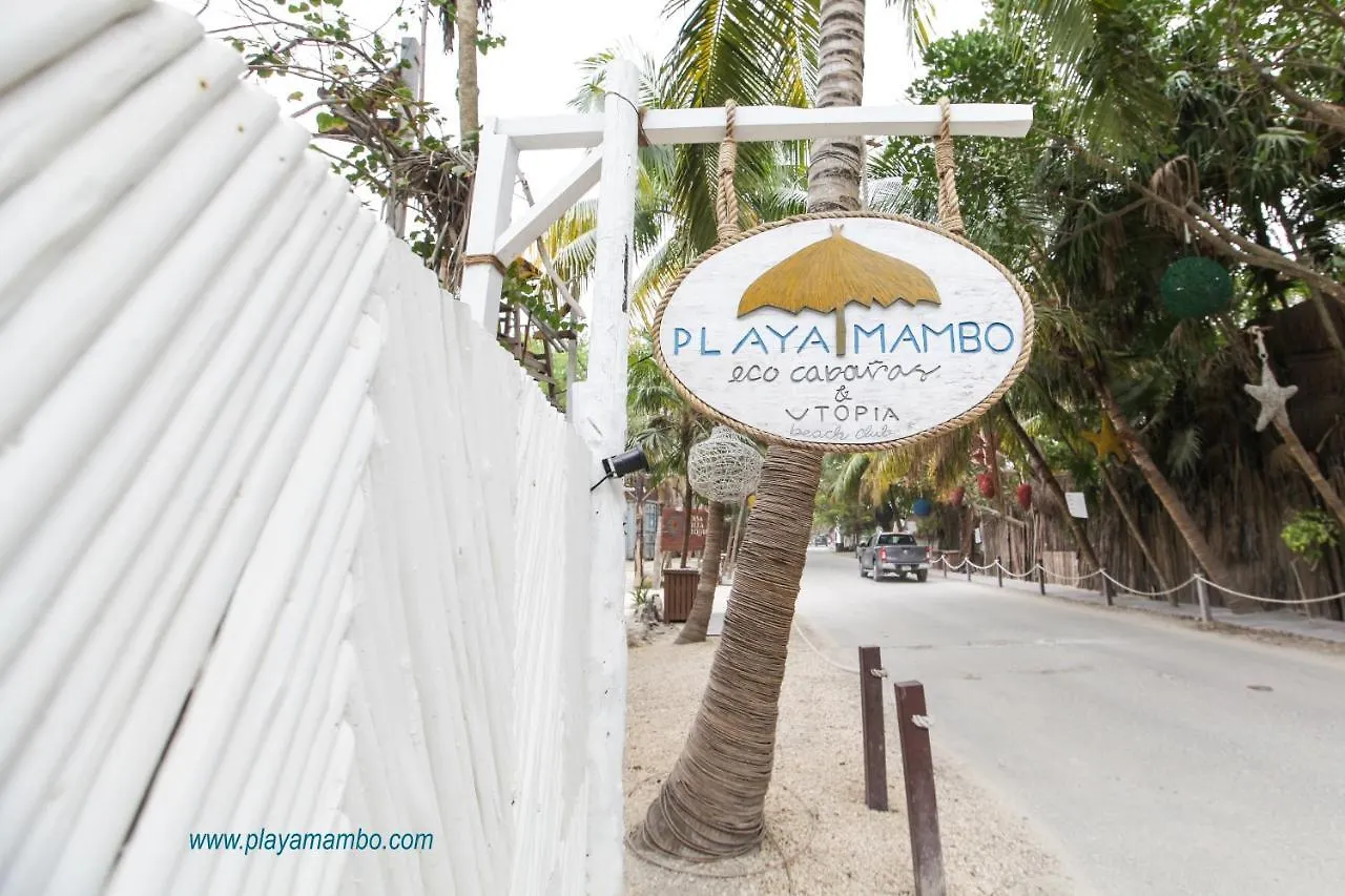 ****  Playa Mambo Eco Cabanas Hotel Tulum México